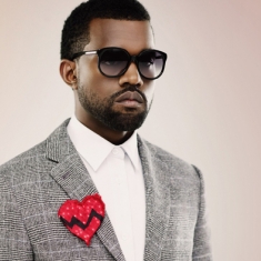 Kanye West no sonríe en las fotos porque es de tolis