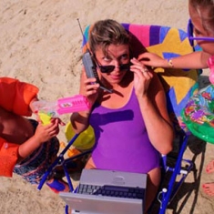 Aventuras y desventuras de una madre en la playa