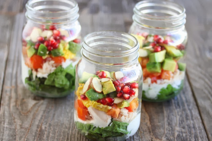 5 ensaladas en bote